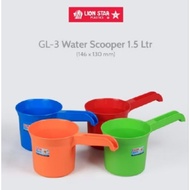 Plain Water Dipper GL 3 - 1.5 liters Lion Star Bath Dipper/