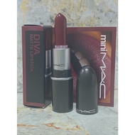 Crazy Channel M.A.C Fashion Mini Lipstick 1.8g Color No. 603 DIVA/813 MOCHA
