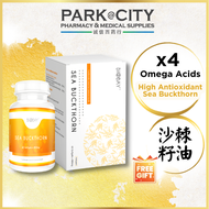 [ FREE GIFT ] BIOBAY Sea buckthorn Softgel (30’s) Omega 3  6  7  9