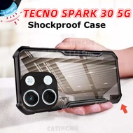 TECNO SPARK 30 5G 2024  Transprent AirBag Phone Case For TECNO Spark30 30Spark Spark 30 30C 30 C 4G 