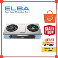 Elba Dapur Burner Gas Stove with Stainless Steel Body EGS-F7112(SS) I Dapur gas🔥