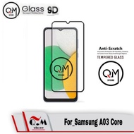LAYAR Tempered Glass Screen Samsung A03 / A03 Core Anti-Scratch Full Screen 9D Screen Protector