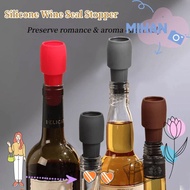 MIHAN Wine Bottle Stopper, Reusable Wine Tools Red Wine Sealer, Silicone Sparkling Wine Bottle Stopp