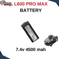 L600 Pro Max RC Drone Battery 7.4V 4500mAh Lithium Bateri Beteri Drone Dron Deron L600 Pro Max Murah
