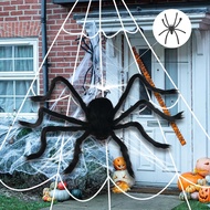 Halloween Hairy Spider Garden Decorations Scary Giant Spider Fake Large Props