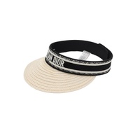 Dior 棉質字母Logo彈力織帶遮陽帽