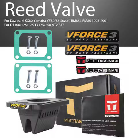 VForce 3 V382S-A Reed Valve System For Kawasaki KX80 Yamaha YZ80/85 Suzuki RM85L RM85 1993-2001 DT10