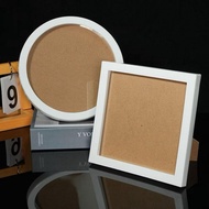 Plastic picture frames and embroidery frames with stand