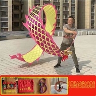 Quảng Trường Dập Nóng Hai Mặt Thể Dục Múa Rồng Ruy Băng Lụa Màu Cho Người Mới Bắt Đầu Người Lớn Trun