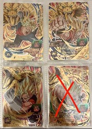 ($20四張) 港版UMT1 七龍珠英雄CP卡：UMT1-CP4 特南克斯：未來/ UMT1-CP5 悟吉塔/ UMT1-CP6 達洛特