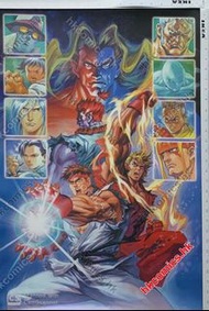 鄺彬強 作品 ，街霸III 3rd STRIKE  SNK 正版授權， ，超巨型海報 （ 海報 Poster ） 玉皇朝出版集團有限公司出品  (0421)