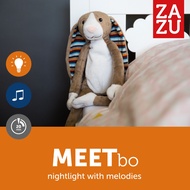 [Zazu] Bo the Bunny - Kids Soft Toy, Nightlight, Toy Rabbit, Toy Bunny, Auto Shut-Off, Sound Machine