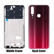 VIVO Y11 Y12 Y15 Y17 Y3 U3X 2019 Middle Frame Back Battery Cover Door Housing case