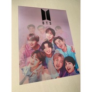 BTS KPOP 3D POSTER.