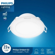 CAHAYA PUTIH Led Panel Philips Emws 23watt DL190B - Downlight Philips Emws White Light