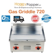 Happypopper Commercial Gas Griddle 720 Teppanyaki Electric Griddle Desktop BBQ Griddle Western Burge