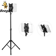 Universal Foldable Multi-direction Tablet Floor Stand Tablet Tripod Mount Holder Bracket for 7-10 In