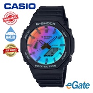 [100% Original] 1YearWarranty Casio G-Shock GA-2100SR-1A Rainbow Iridescent Color Men Watch