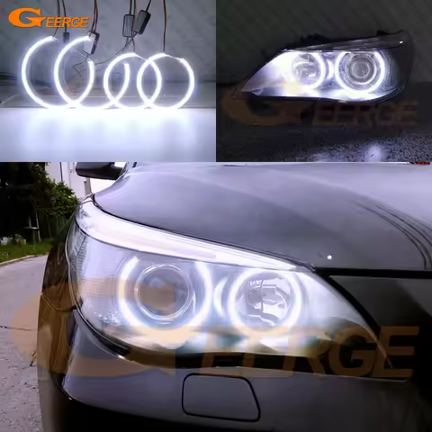 For BMW 5 series E60 E61 M5 525i 530i 540i 545i 550i Pre LCI 2003 - 2007 Excellent Day Light COB Led
