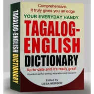 TAGALOG-ENGLISH DICTIONARY/UP -TO DATE AND IT'S REALLY GREAT!!!!