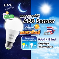 EVE Light Bulb Turn On And Off According To The Sensor Is Dark And Bright. LED A60 Solar 9W And 13W
