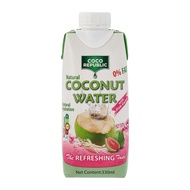 Coco Republic Coconut Water Pink Guava 330ml