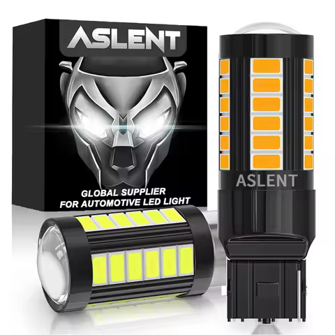 2x 7440 W21W WY21W 7443 W21/5W 3157 3156 BAY15D P21/5W 1156 LED Bulb P21W BAU15S 12V 24V Turn Signal