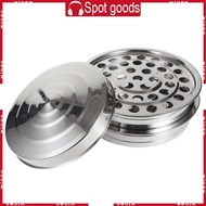 WIN Practical 304 Stainless Steel Communion Tray With Lid for Religious Services 39 Slot Church Supp