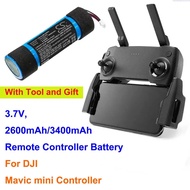 2600mAh/3400mAh Remote Controller Battery for DJI Mavic mini Controller