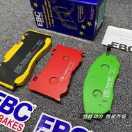 EBC BRAKES Ceramic Brake Pads for Porsche Cayenne Q7 Touareg Brembo 17Z 18Z 19Z Six Piston GT6 High