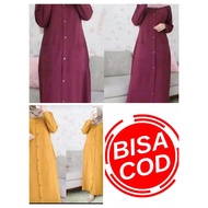 Infashion cantiq viral Muslimah Sent In The Day That The Same kim6w gladys Dress Can C O Dres Latest Women Maxy Plain Pocket Dress