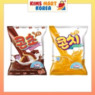 Crown Corn Chee Corn Cho Snack Chocolate, Cheese Fondue Snack Korean Food 66g