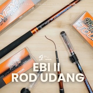 VFOX Tournament Ebi II Shrimp Fishing Rod (4ft - 8ft) Prawn Fishing Tiger Prawn Fishing Rod Shrimp R