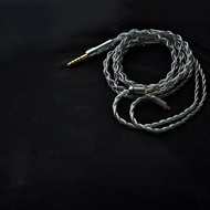 for SIMGOT EA500LM/EW300/EA1000 0.78mm 2-Pin Cable 4.4mm Graphene OCC Headphone Wire 2.5/3.5mm Balan