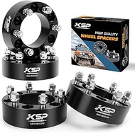 KSP 2in 6x5.5 Tacoma Wheel Spacers, 6x139.7 Tire Spacer fit for Toyota Tundra 4Runner FJ Land Cruise