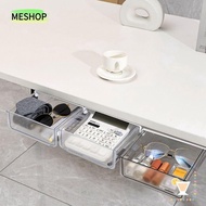 ME Under Desk Drawer, Hidden No-Punch Drawer Storage Box,  Miscellaneous Storage Undertable Drawer Tray Drawer Organizer Office