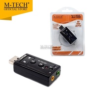 USB Sound 7.1 Double USB to Jack Sound Card Converter