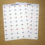 Pokeball Planner Bullet Journal Sticker