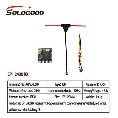 CYCLONE EP1 EP2 2.4GHz RX NANO RX2400 SX1280 100MW EXPRESSLRS MINI Long Range Receiver For FPV Racin