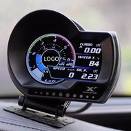 Original LUFI XF OBD2 car digital turbo boost oil pressure temperature gauge for car Afr RPM Fuel le