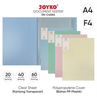 NN JOYKO Document Keeper A4 F4 20 40 60 Pockets / Clear Holder Book Plastic Folder Sheet / Display F