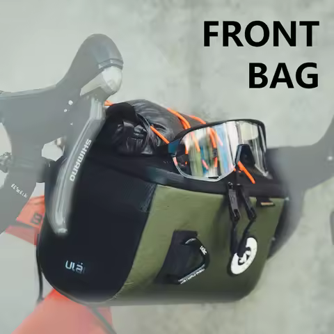 (ULAC)Bicycle bag bicycle front package large capacity handbag mountain bike handlebar bag front han