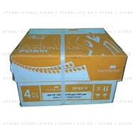 Continuous Form Paperline 4 Ply Color 9 1/ 2 x 11 in (K4 W)