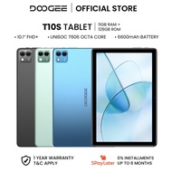 DOOGEE T10S Tablet (11GB RAM + 128GB ROM) / 10.1" FHD Display / 6600mAh / UNISOC T606 Octa-Core Proc
