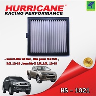 Mastersat กรองอากาศ กรองอากาศรถยนต์ HURRICANE HS-1021 กรองสแตนเลส สำหรับ Isuzu D-Max All New Blue p