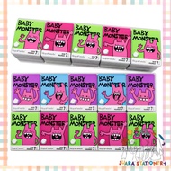 (131) Pocket Tissue Pack 3ply 7 sheets / Royo Panda Baby Monster Antibacterial Tissue Mini Tissue
