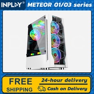 INPLAY PC Case Desktop Case Computer Case with 6 Fan Slot USB3.0 M-ATX Case ATX Casings Inplay PC Ca