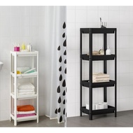 IKEA VESKEN Shelf Unit Storage Organizer Shelving Cabinet 4 Tier Multilevel (Unit para-para)