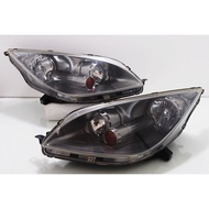 USED MITSUBISHI COLT Z26A Z27A HALOGEN Black Housing Front Headlights Lamp Lampu Depan 1pair