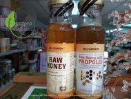 HALAL✅ Biogreen Raw Honey / Raw Honey With Propolis 220G